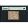 Image 1 : January 14, 1779 $30 Continental Currency Note PMG VF30