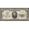 Image 1 : 1929 $20 Reno Nevada National Currency Bank Note CH# 8424