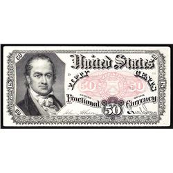 1875 Fifty Cents Fifth Issue Fractional Currency Note