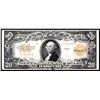 Image 1 : 1922 $20 Large Size Gold Certificate Note