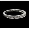 Image 1 : 14KT White Gold 0.15ctw Diamond Ring