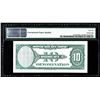 Image 2 : 1929 American Bank Note Company Test Note 10 Units PMG 66EPQ