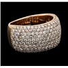 Image 1 : 14KT Rose Gold 2.50ctw Diamond Ring