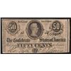 Image 1 : February 17, 1864 Fifty Cents The Confederate States of America Fractional Note
