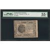 Image 1 : February 17, 1776 $7 Continental Currency Note PMG AU55 Net