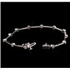 Image 3 : 1.00 ctw Diamond Bracelet - 14KT White Gold