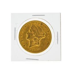 1907-S $20 AU Liberty Head Double Eagle Gold Coin