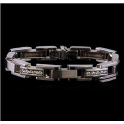 2.50 ctw Diamond Bracelet - 14 KT White Gold