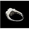 Image 3 : 14KT White Gold 1.72 ctw Diamond Ring