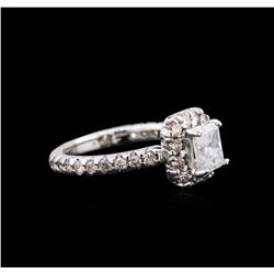 1.84 ctw Diamond Ring - 14KT White Gold