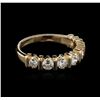 Image 1 : 14KT Yellow Gold 1.00 ctw Diamond Ring