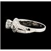 Image 4 : 1.34 ctw Diamond Ring - 18KT White Gold