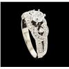 Image 5 : 1.34 ctw Diamond Ring - 18KT White Gold