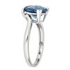 Image 2 : 2.79 ctw Topaz and Diamond Ring - 14KT White Gold