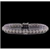 3.95 ctw Diamond Bracelet - 14KT White Gold