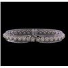 Image 2 : 3.95 ctw Diamond Bracelet - 14KT White Gold