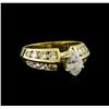 Image 1 : 2.35 ctw Diamond Ring - 14KT Yellow Gold