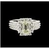 Image 2 : 2.09 ctw Diamond Ring - 14KT White Gold