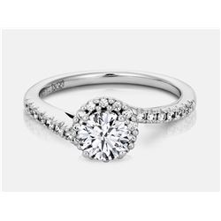 Diamond Ring - 14KT  White Gold