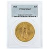 Image 1 : 1926 PCGS Graded MS65 $20 St. Gaudens Double Eagle Gold Coin