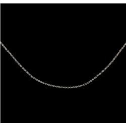 14KT White Gold Chain Necklace