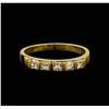 Image 2 : 18KT Yellow Gold 0.40 ctw Diamond Ring