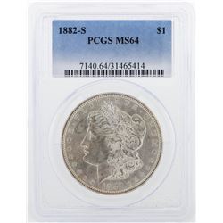 1882-S PCGS MS64 Morgan Silver Dollar