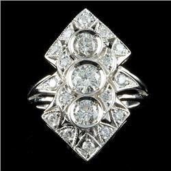 14k White Gold 1.70ct Diamond Ring