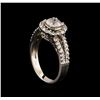 Image 4 : 14KT White Gold 1.77 ctw Diamond Ring