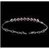 Image 3 : 0.86 ctw Diamond Bracelet - 14KT White Gold