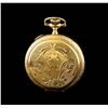 Image 2 : Elgin 14KT Yellow Gold Full Hunter Antique Pocketwatch