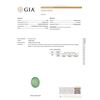 Image 6 : GIA Cert 13.50 ctw Emerald and Diamond Ring - 14KT White Gold