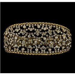 Swarovski Crystal Cocktail Bracelet - Gold Plated