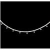 Image 2 : 14KT White Gold 1.30 ctw Diamond Necklace