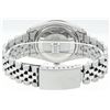 Image 4 : Rolex Stainless Steel Diamond and Sapphire DateJust Men's Watch