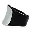 Image 2 : Leather Strap Bracelet - Rhodium Plated