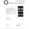 Image 3 : 14KT White Gold 1.29 ctw Diamond Stud Earrings