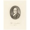 Image 1 : c. 1800 Benjamin Franklin at Age 84, Print Engraved by D. Edwin