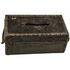 Image 2 : c. 1815 Leather-covered Decorative Patriotic + Political Wooden Boston Lock Box