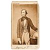 Image 1 : c 1858 Original Carte de Visite Photograph of Cyrus W Field, by Brady Washington