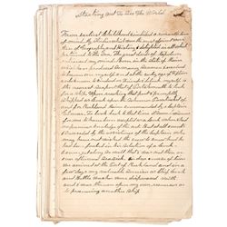 Civil War Autobiography DIARY, Henry Grant, Union Sailor and Soldier