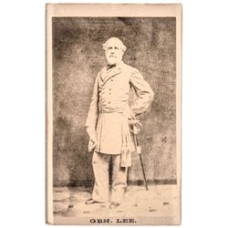 Classic 1863 General ROBERT E LEE Carte de Visite Photograph