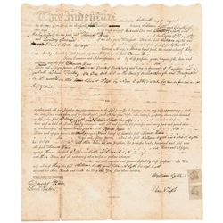 1800 OWEN TODD Granduncle to MARY LINCOLN Signed Ohio Document and William Lytle