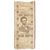 Image 2 : ABRAHAM LINCOLN 1864 Presidential Campaign Silk Ribbon, Beardless Image