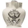 Image 3 : 1824 Washington & General LaFayette Historic Liverpool Commemorative Pitcher
