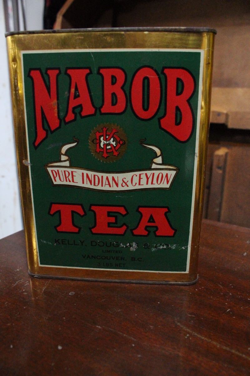 Nabob Tea Tin