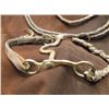 Image 2 : Marked Kelly Silver Overlaid Bit, High Port, Braided Leather Reins