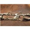 Image 5 : Marked Kelly Silver Overlaid Bit, High Port, Braided Leather Reins