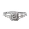 Image 3 : 10KT White Gold Triple Ring -# 2047