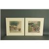 Image 2 : Xu Ren 2 PC Chinese Watercolour on Paper w/ Board